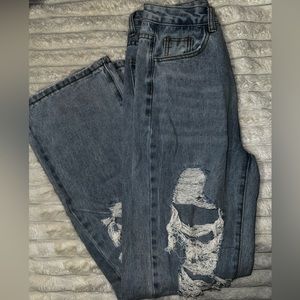 Shein Never Worn Baggy Straight Leg Jeans! Size XXS